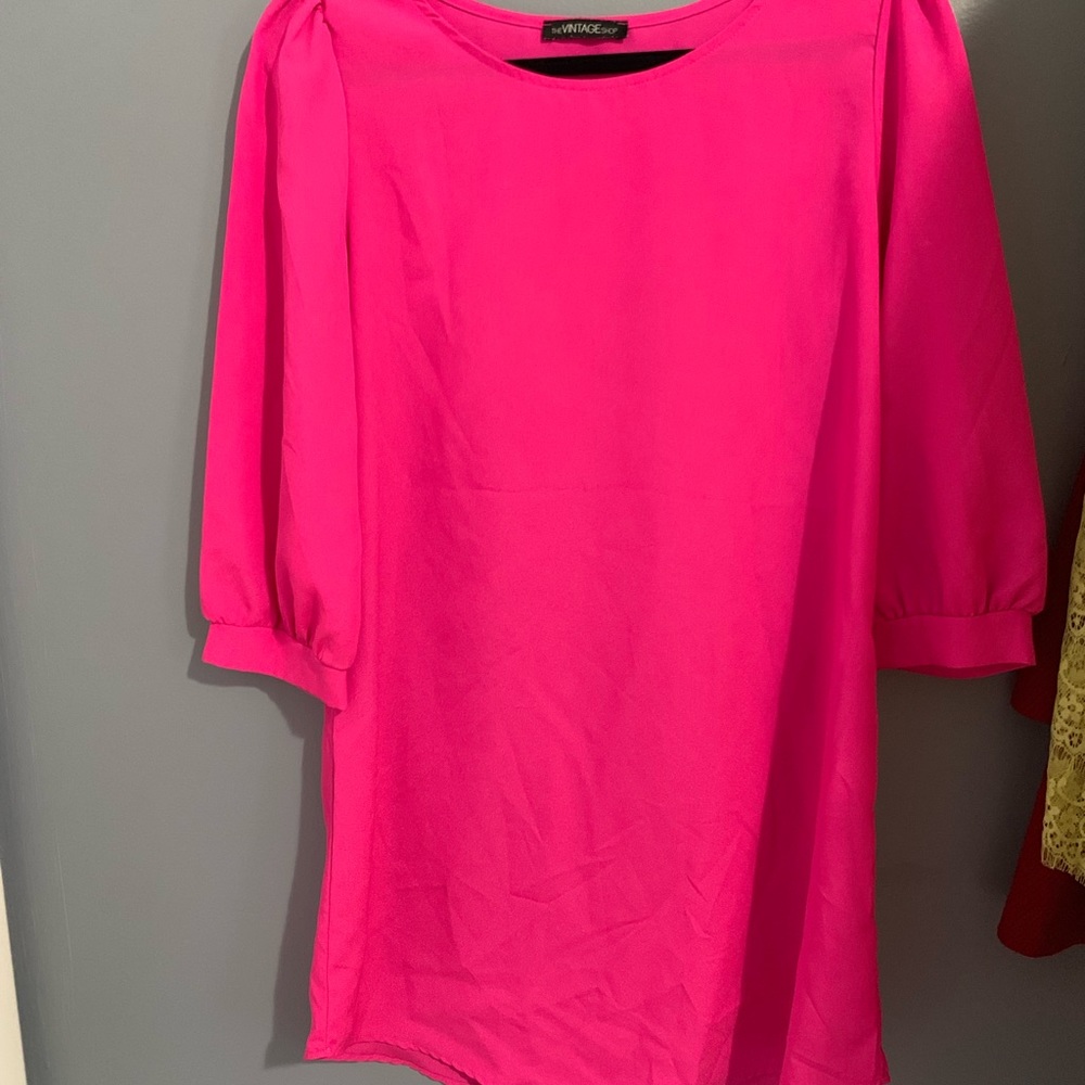 Pink Shift Dress - SZ MD